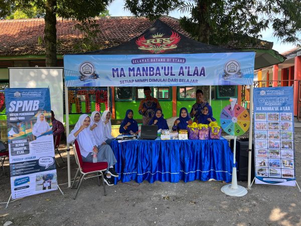 Sambut Tahun Ajaran Baru, MA Manba'ul A'laa Sukses Meriahkan Expo SPMB di SMPN 1 Tawangharjo